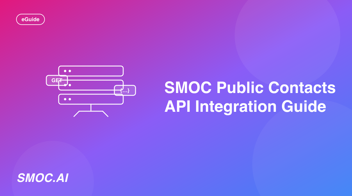 SMOC Public Contacts API — Integration Guide